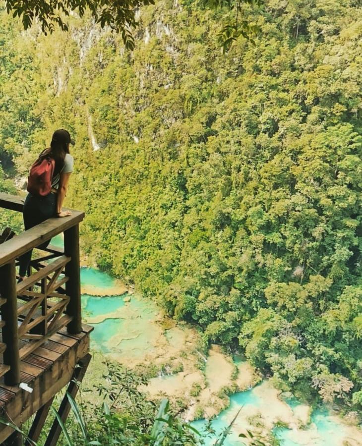 Lanquín El Mirador De Tansu酒店 外观 照片